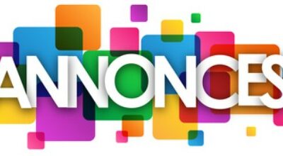 Annonces de la semaine du lundi 24 au dimanche 30 août