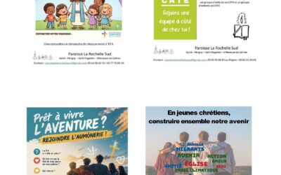 C&rsquo;est la rentrée pour le Caté et les aumôneries
